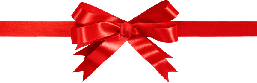 Red Gift Bow 